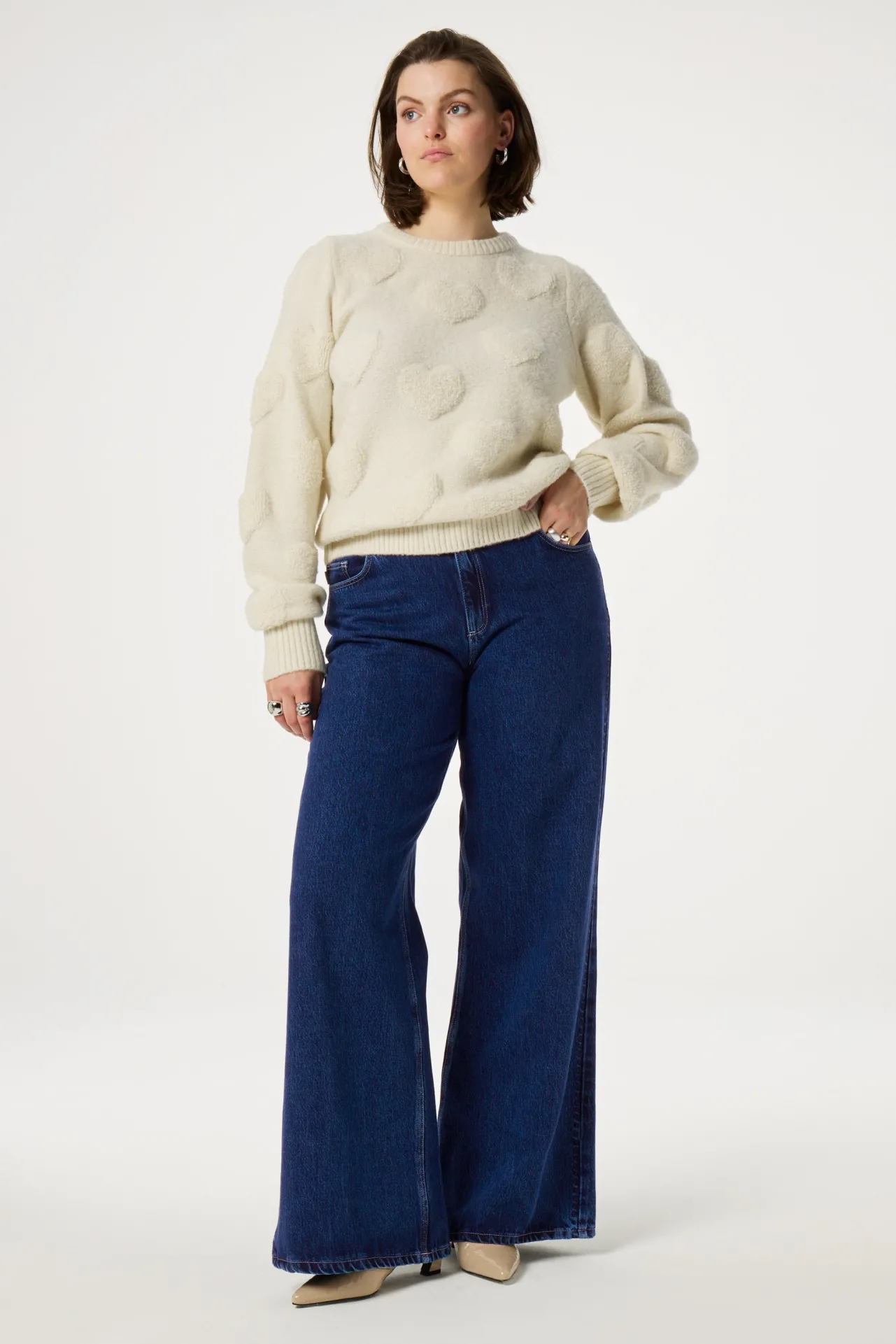 Fabienne Chapot Bibian Heart Pullover> Truien & Vesten