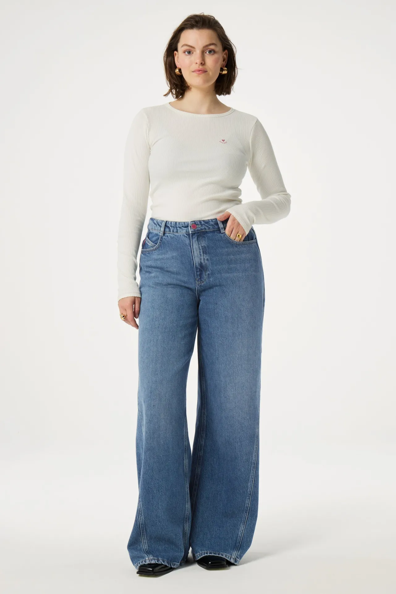 Fabienne Chapot Bonnie Wide Leg> Denim