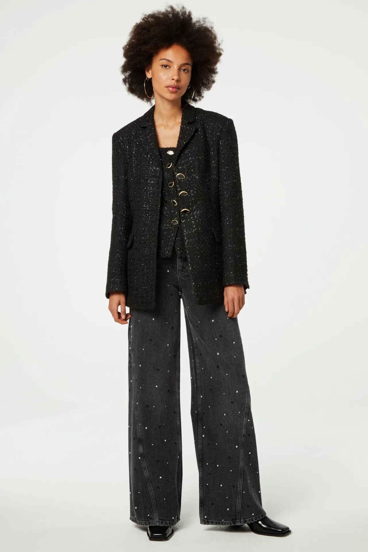 Fabienne Chapot Cher Tweed Blazer> More Responsible Styles|Jacks & Blazers