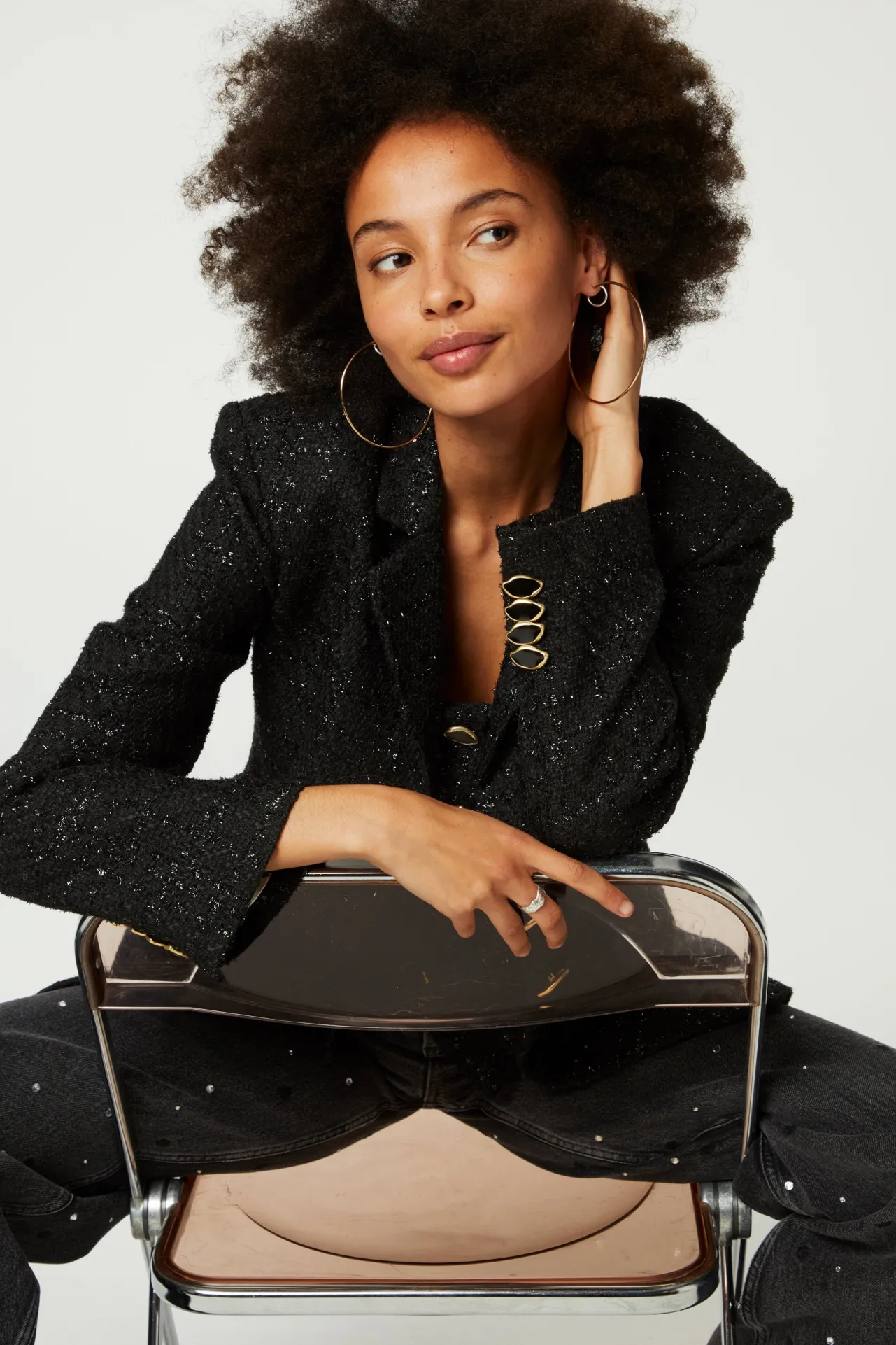 Fabienne Chapot Cher Tweed Blazer> More Responsible Styles|Jacks & Blazers