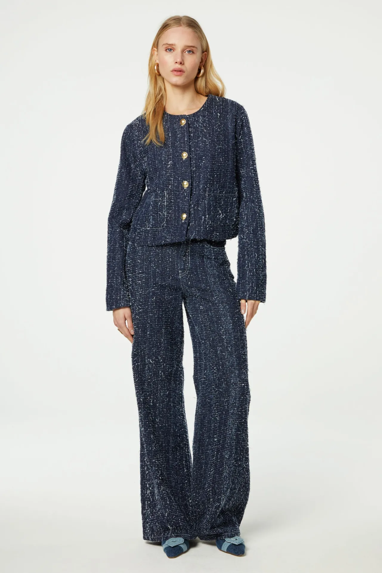 Fabienne Chapot Davis Denim Blazer> Jacks & Blazers|More Responsible Styles