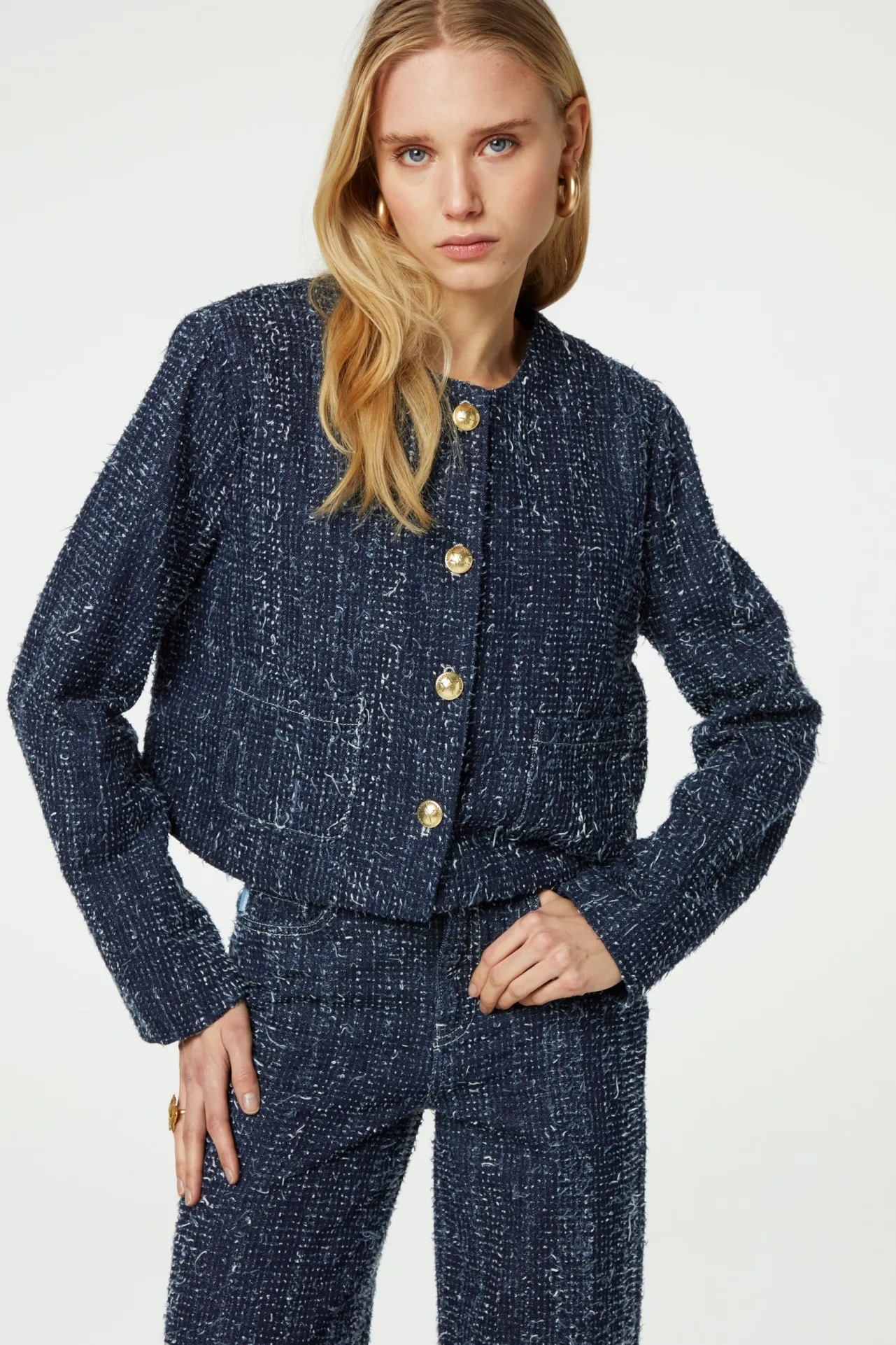 Fabienne Chapot Davis Denim Blazer> Jacks & Blazers|More Responsible Styles