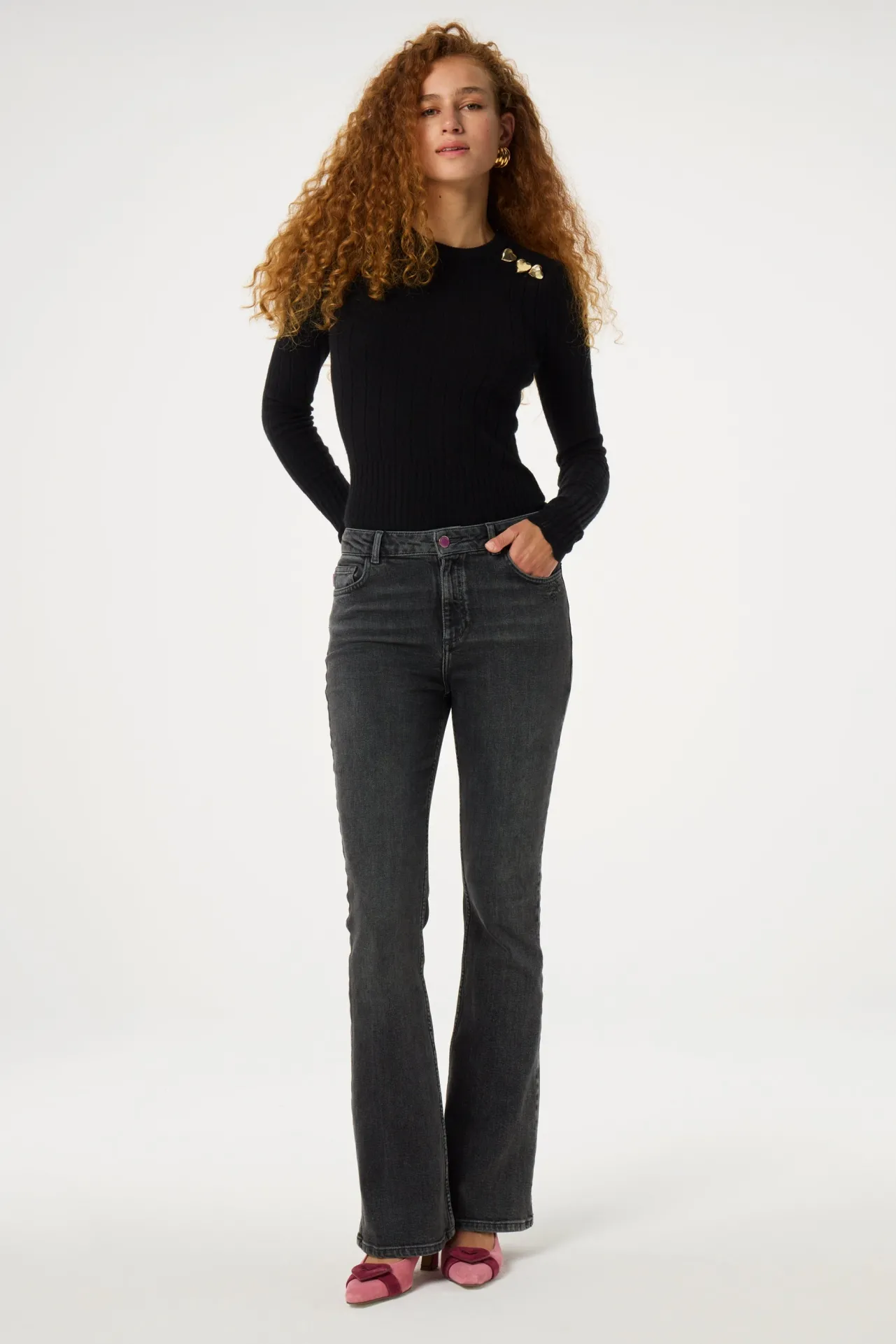 Fabienne Chapot Eva Flare Jeans> Denim|Broeken