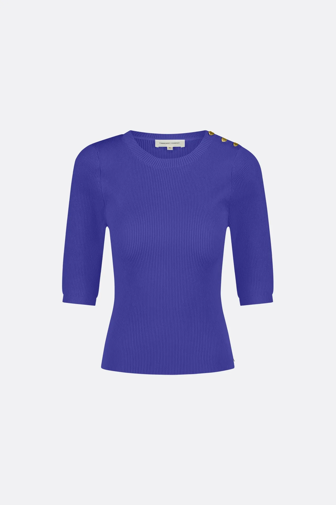 Fabienne Chapot Lillian Slim Short Sleeve Pullover> Truien & Vesten