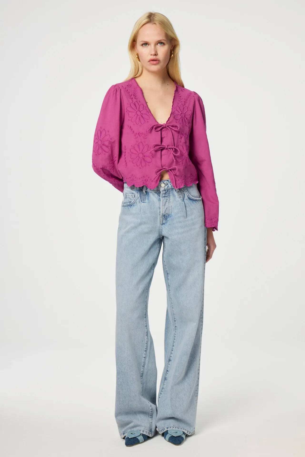 Fabienne Chapot Lucy Wide Leg Jeans> Denim