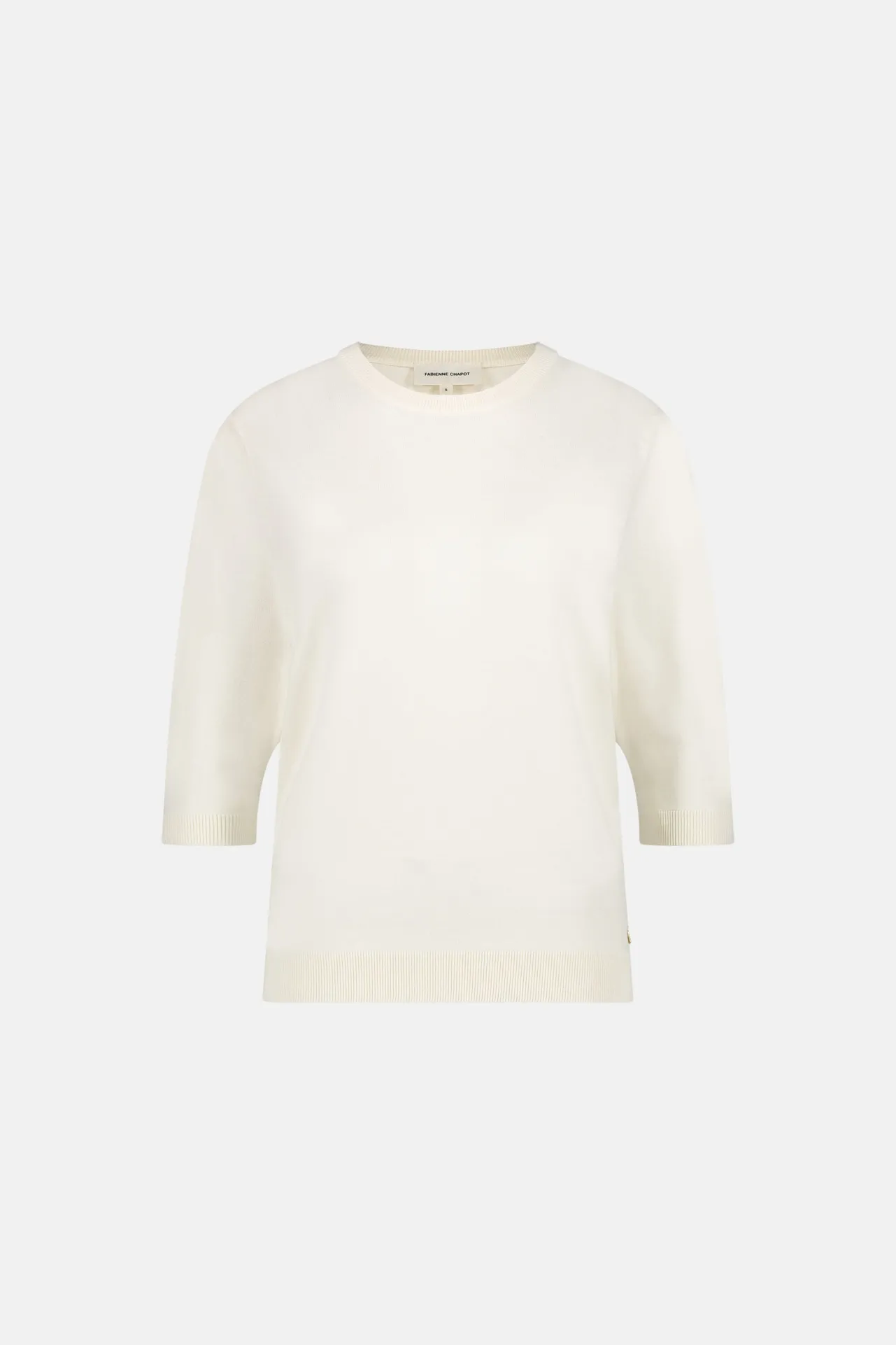 Fabienne Chapot Molly Button Short Sleeve Pullover> More Responsible Styles|Truien & Vesten