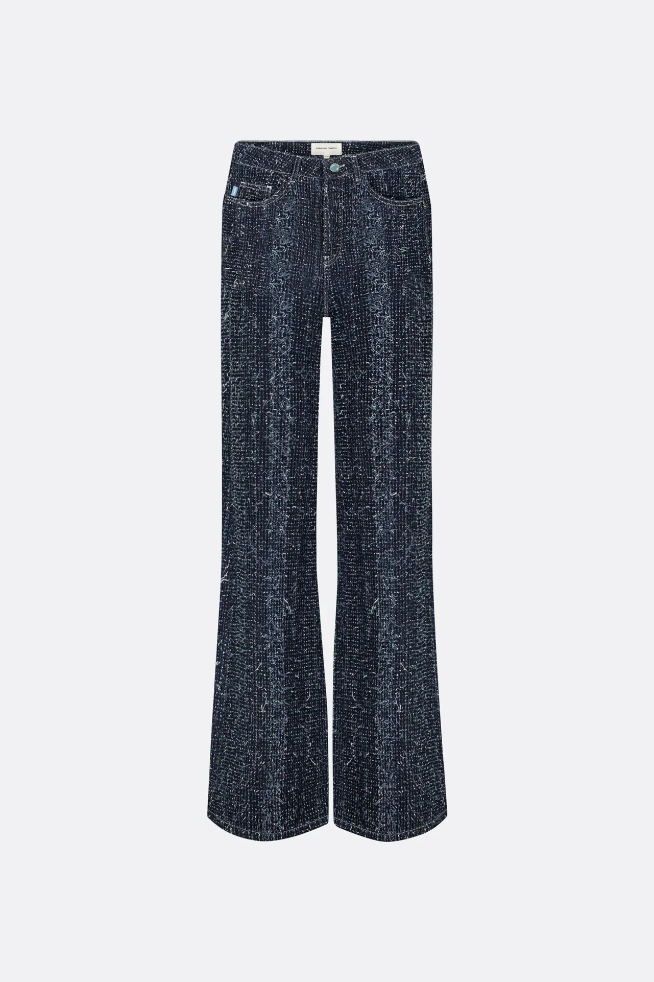 Fabienne Chapot Thea Wide Leg Tweed Jeans> More Responsible Styles|Denim